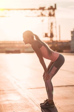 kızı koşu sonra dinlenme olacak