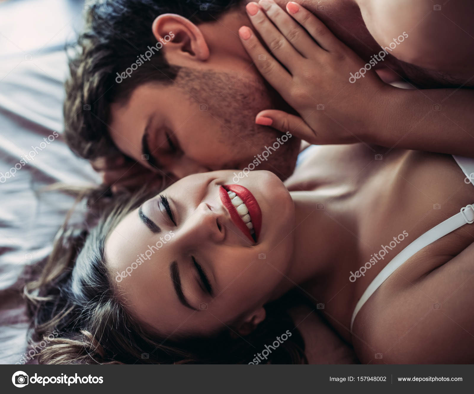 attractive couple having sex Girl cums hard huge dick