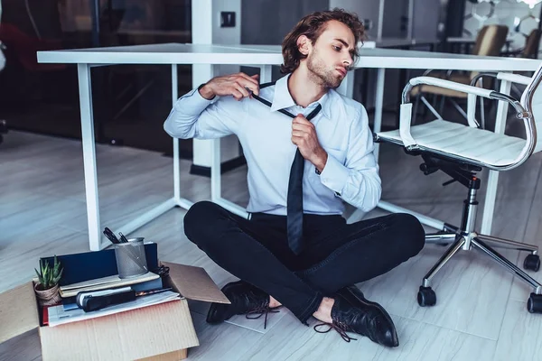 Empresario en el trabajo — Foto de Stock