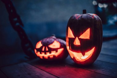 Korkunç Cadılar Bayramı balkabakları