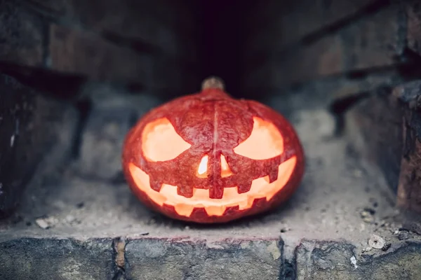 Calabazas de halloween de miedo — Foto de Stock