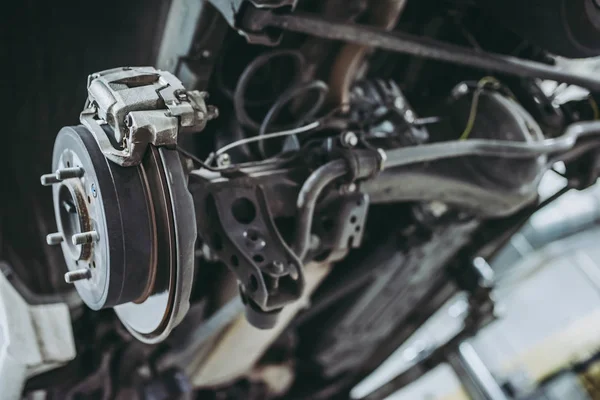 Detalles del coche en servicio automático — Foto de Stock