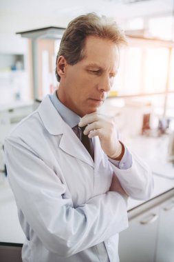 Laboratuvar bilim adamı çalışma