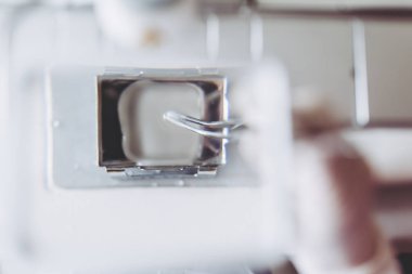 Laboratuvar bilim adamı çalışma