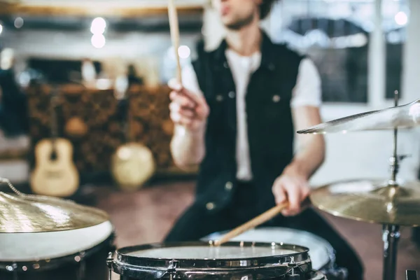 Repetición de banda musical — Foto de Stock