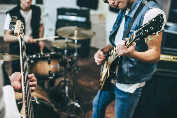 Muziek band herhaling — Stockfoto