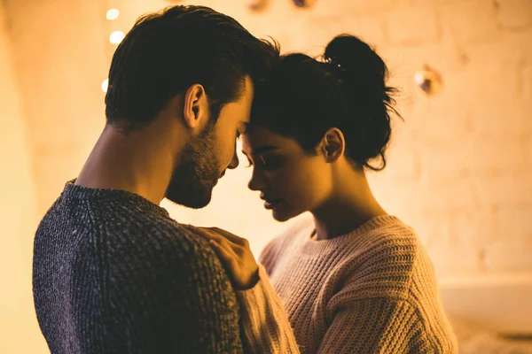 Couple at home — Stock Photo, Image