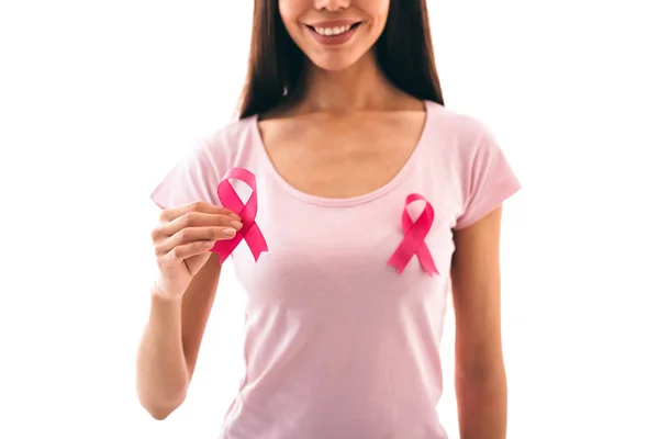 Concientización sobre el cáncer de mama — Foto de Stock