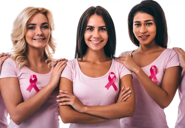 स्तनाच्या कर्करोगाची जागरूकता — स्टॉक फोटो, इमेज