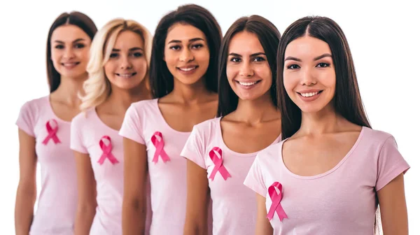 Conștientizarea cancerului de sân — Fotografie, imagine de stoc