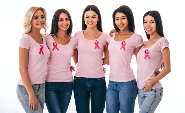 Bewustwording van borstkanker — Stockfoto