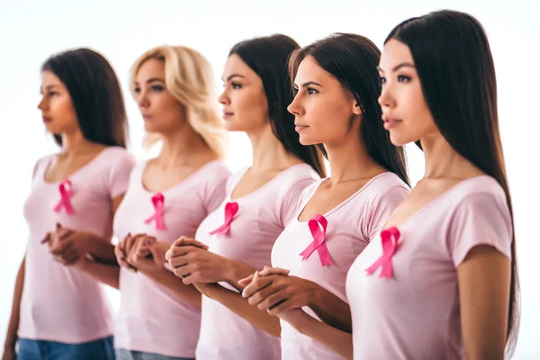 Concientización sobre el cáncer de mama — Foto de Stock