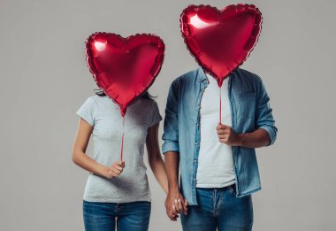 İzole güzel Romantik Çift