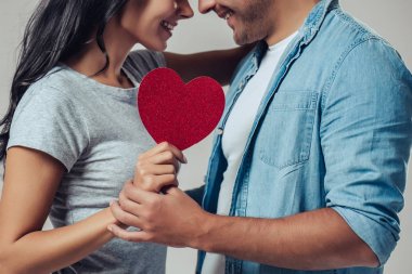 İzole güzel Romantik Çift