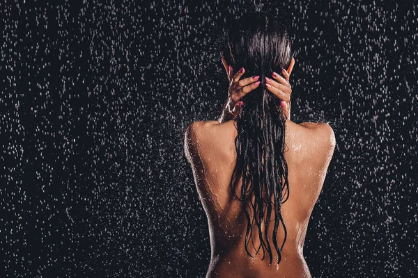 Woman in shower — Stock Photo, Image