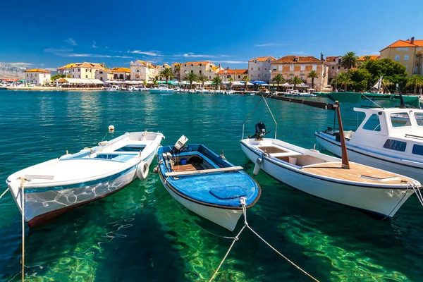 El puerto de Supetar en la isla Brac — Foto de Stock