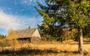 Ahşap kulübe, Slovakya