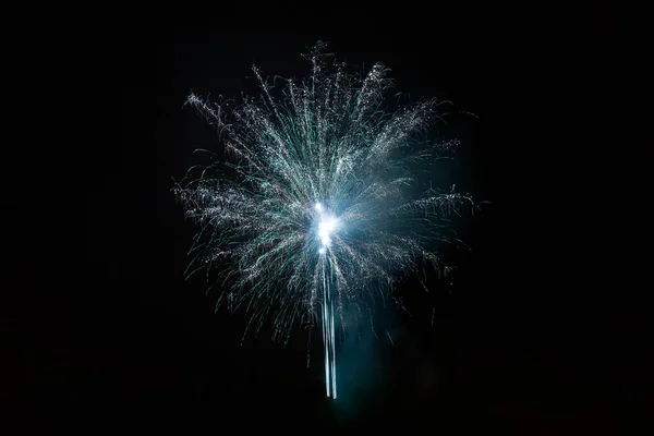 Fireworks on dark background. — Stock Photo, Image