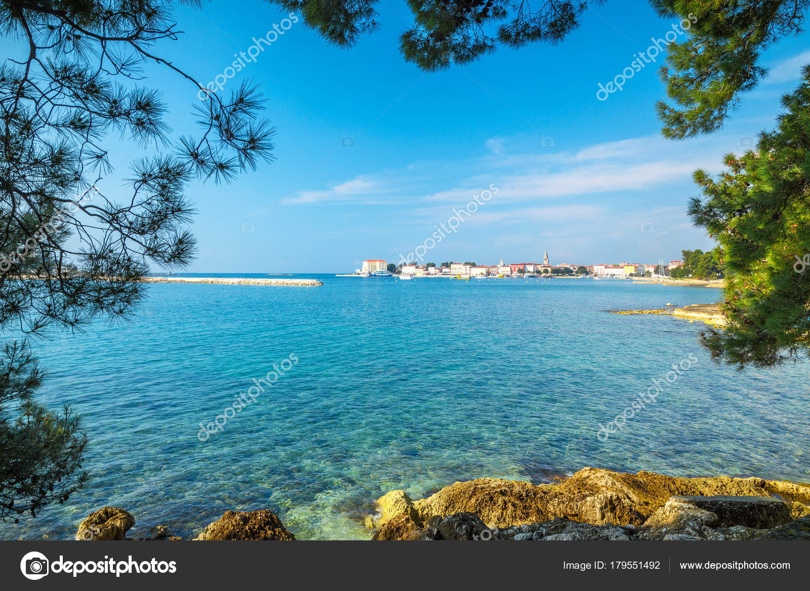 Porec Polh Kai Limani Sthn Adriatikh 8alassa Sthn Kroatia Fwtografia Arxeioy C Viliam Mucha Gmail Com 179551492