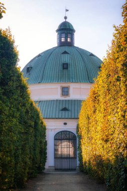 Çiçek Bahçe şehirdeki Kromeriz, Çek Cumhuriyeti.