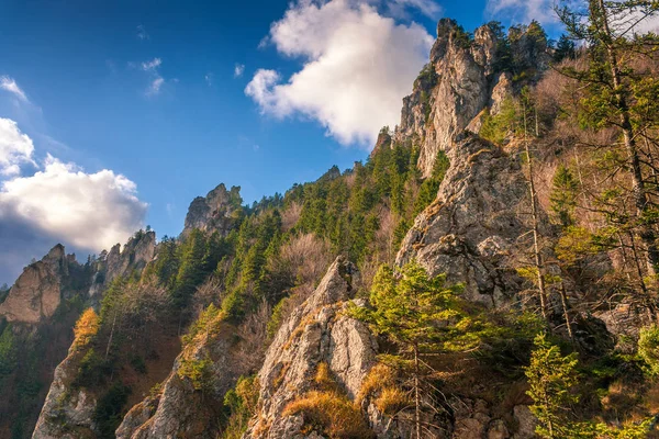 Mountain landscape in autumn season.