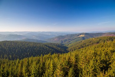 Kuzeybatı Bohemya 'daki dağlık kırsal bölge..