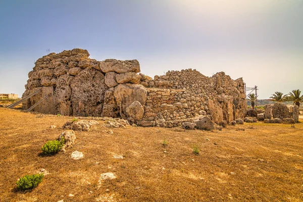 The Ggantija temples on Gozo island near Malta. — Stock Photo, Image