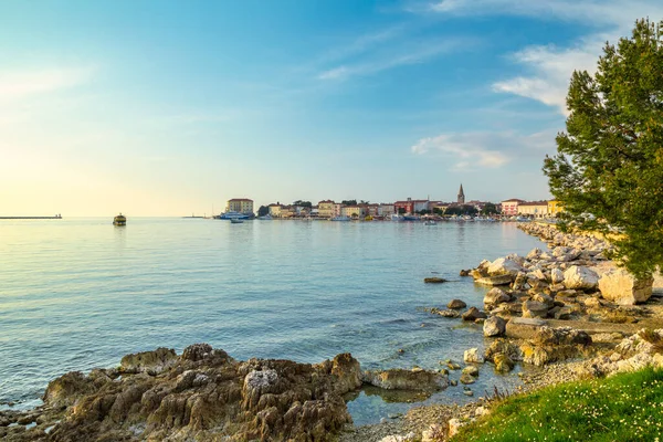 Porec Cidade Porto Mar Adriático Península Ístria Croácia Europa — Fotografia de Stock