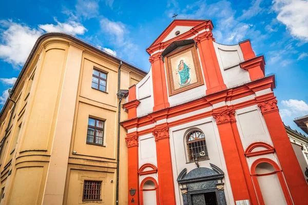 Iglesia Centro Histórico Cracovia Polonia Europa — Foto de Stock