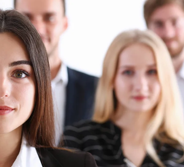 Business team gruppen porträtt lagarbete — Stockfoto