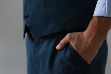 Gömlek takım elbise iş tarzı adam moda salonu üzerinde kravat