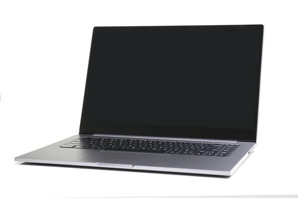 Stylische Laptop-Metalltasche — Stockfoto