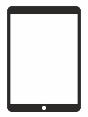 Çerçeve vektör simgesini eps 8 tablet