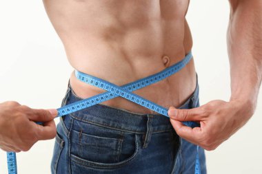 Bir diyet sayesinde kilo adam