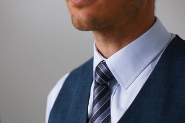 Gömlek takım elbise iş tarzı adam moda kravat