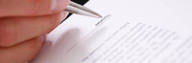 Erkek takım elbise teklif Sözleşme formunda kolundan