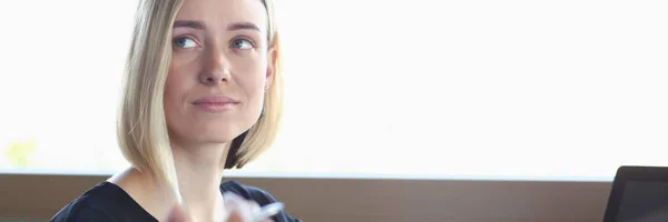 Incontro di lavoro in un caffè — Foto Stock