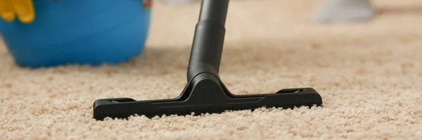 Home care for carpet vacuum cleane — Stock Photo, Image