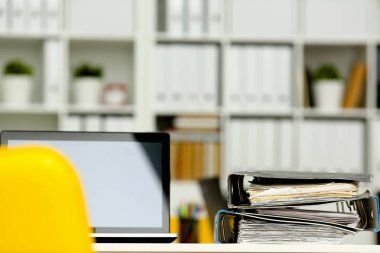 Boş ofis portre işyerinde
