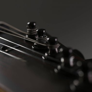 Gül ağacı boyun ile klasik şekli ahşap elektro gitar