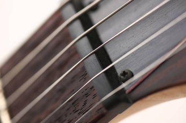 Gül ağacı boyun ile klasik şekli ahşap elektro gitar