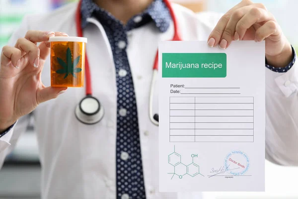 Prescrição legal de medicamentos leves — Fotografia de Stock