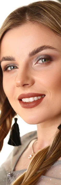 Kaukasische weibliche Schönheit Modell Werbe-Shooting — Stockfoto