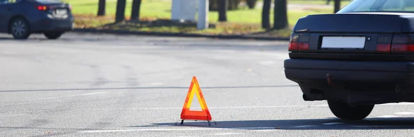 Aturan lalu lintas dan hati-hati — Stok Foto