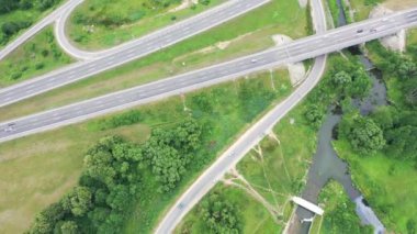 Video 4k quadrocopter drone hava yeşili