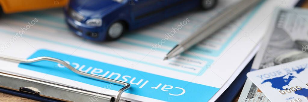 Documents for vehicle insurance