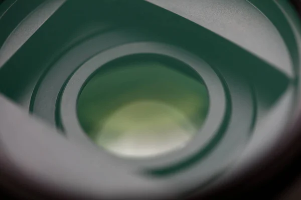 Closeup macro photo lens background — Stock Photo, Image