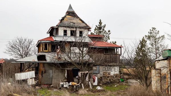 Vodyane Donetsk Region Ukraine December 2019 Ukrainian Army Soldier Duty — Stock Photo, Image