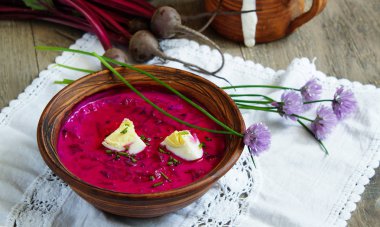 Holodnik soğuk pancar kök çorbası