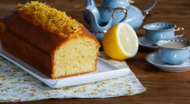 limonlu kek. çay pasta